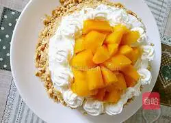 Illustration of how to make chiffon cake 11