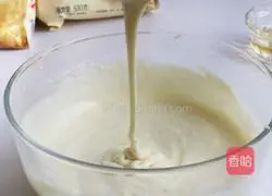 Illustration of how to make milk waffles 5