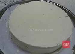 Illustration of how to make 8-inch butter-decorated cake 9