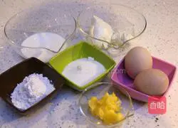 Illustration of how to make Japanese light cheese cake 1