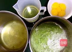 Matcha chiffon cake recipe 1