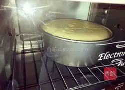 Illustration of how to make chiffon cake (eight inches) 16