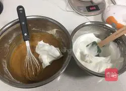 Coffee Vanilla Cocoa Flavor Chiffon Cake Recipe Illustration 9