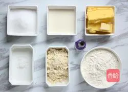 Illustration of how to make flower-shaped cookies 1