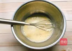 Illustration of how to make banana waffles 2