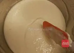 Illustration of how to make 8-inch cheese cake 8