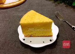 Illustration of how to make yogurt chiffon cake (eight inches) 17