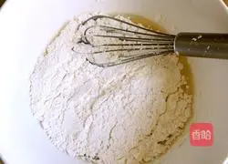 Illustration of how to make meat floss cake rolls 3