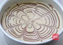 Zebra pattern chiffon cake recipe 9