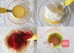 Illustration of how to make polka dot cake rolls 7