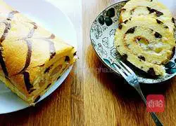 Illustration of how to make sweet cake rolls 26