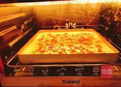 Illustration of how to make chive and meat floss cake rolls 12