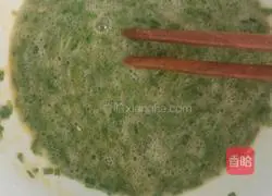 Wheatgrass egg pancake recipe 3