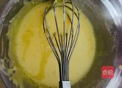 Illustration of how to make four-inch chiffon cake 3