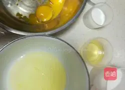 Illustration of how to make eight-inch chiffon cake 1