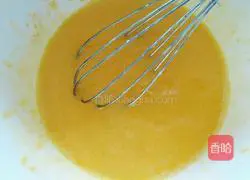 Illustration of how to make original chiffon cake 5