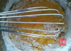 Illustration of how to make chiffon cake 7