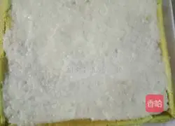 Spinach and Yam Cake Roll Recipe Illustration 15