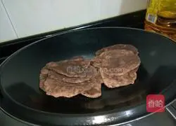 Illustration of making red bean flavored sparkling shortbread 15