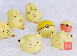 Illustration of how to make cartoon roasted fruits 20