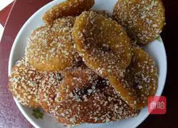 Illustration of how to make jujube pumpkin cake 5