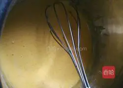 Illustration of how to make pumpkin chiffon cake 2