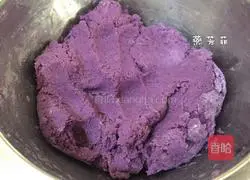 Purple potato cake recipe 4