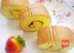 Illustration of how to make cake rolls 16