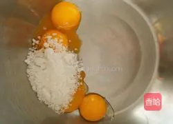 Yoghurt chiffon cake ~Illustration of the eight-inch method 3