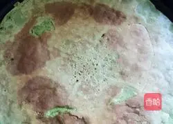 Illustration of how to make vegetable egg pancake 6