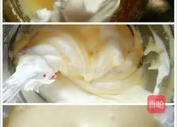Illustration of how to make eight-inch chiffon cake 6