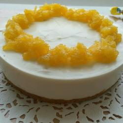 Pineapple Semi-Cooked Cheesecake