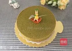 Illustration of Matcha Chiffon Cake 13