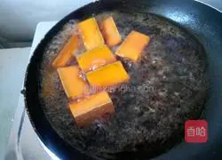 Japanese style boiled pumpkin illustration 8