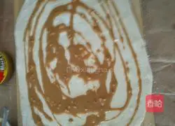 Illustration of how to make peanut butter sesame cakes with grape seed oil particles 3