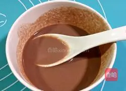 Illustration of how to make mousse dog (no egg yolk version) 2