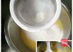 Illustration of how to make eight-inch chiffon cake 5