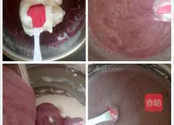 8-inch Purple Sweet Potato Chiffon Cake Recipe Illustration 8