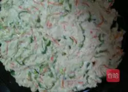 Illustration of how to make bean dregs cake 4