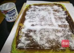 Illustration of how to make coconut egg rolls 9