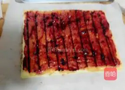 Blueberry Raisin Cake Roll Recipe Illustration 11