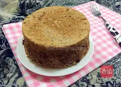 Cocoa chiffon Cake (5-inch) recipe illustration 17