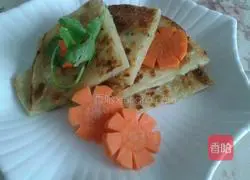 Onions Illustration of how to make fried cakes 10