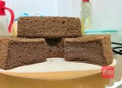 Cocoa chiffon cake 8-inch recipe illustration 19
