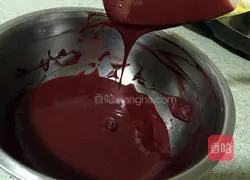 Red Velvet Chiffon Cake Recipe Illustration 7