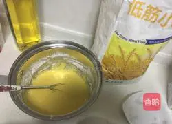 Illustration of how to make eight-inch chiffon cake 5