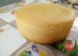 Illustration of eight-inch chiffon cake (back-egg method) 11