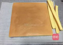 Illustration of how to make polka dot cake rolls 17