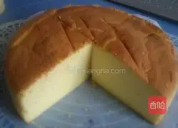 Illustration of how to make chiffon cake 12