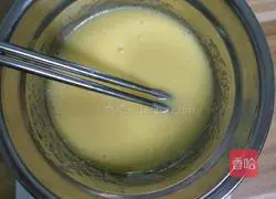 Illustration of how to make chiffon cake 2